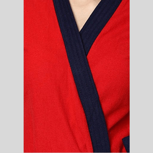 Free Size Bathrobe For Women (Red)