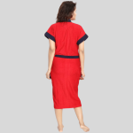 Free Size Bathrobe For Women (Red)