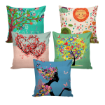Digital Printed Cushion Cover (Pack of 5)