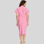 Free Size Bathrobe For Women (Pink)