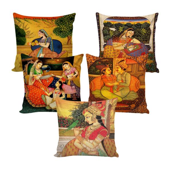 Digital Printed Cushion Cover (Pack of 5)