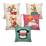 Digital Printed Cushion Cover (Pack of 5)