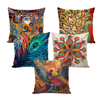 Digital Printed Cushion Cover (Pack of 5)