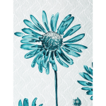 Polyester Semi Transparent Door Curtain (Pack of 2, Green)